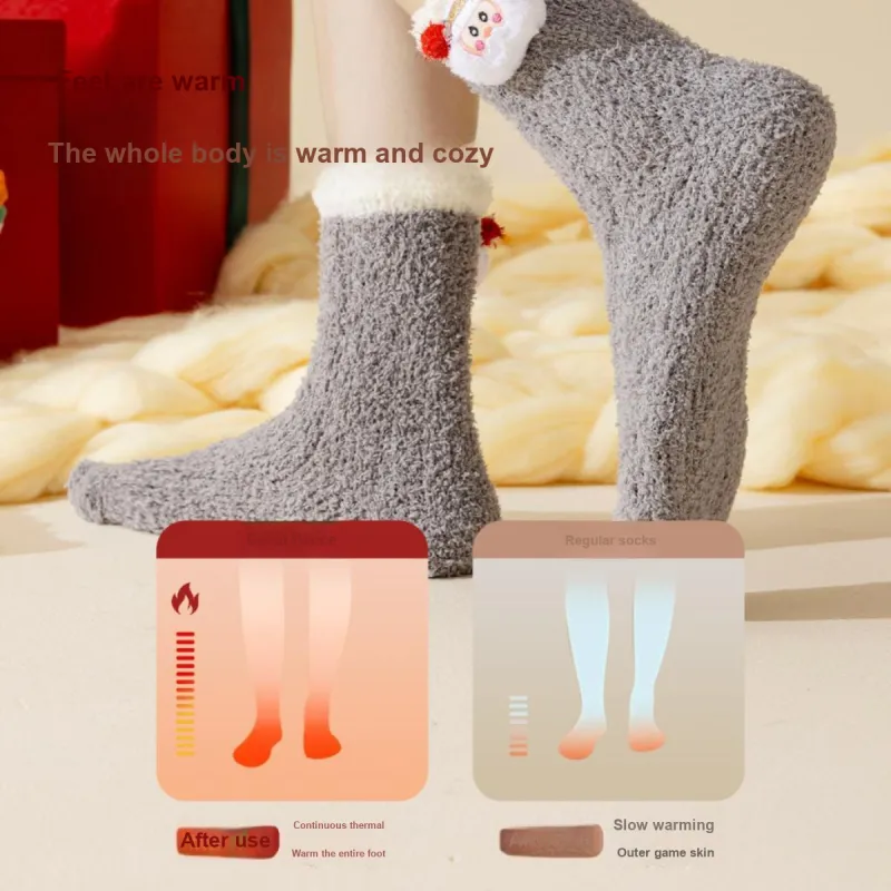Yalu Mid Calf Socks Women's 3 Pack-4