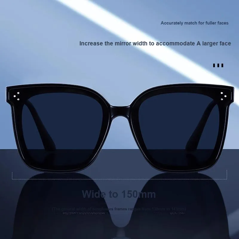 Wood Premium TR/Memory Plastic Square Sunglasses Unisex-3