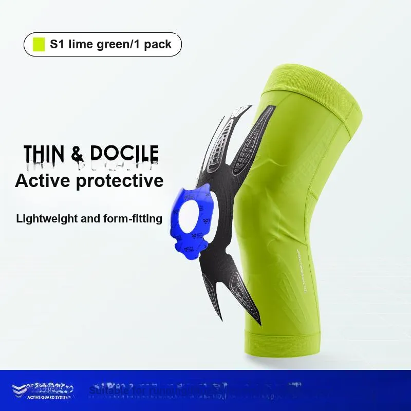Practice Yourself Mountaineering Hiking Running Unisex Nylon Elastane Knee Pads-4