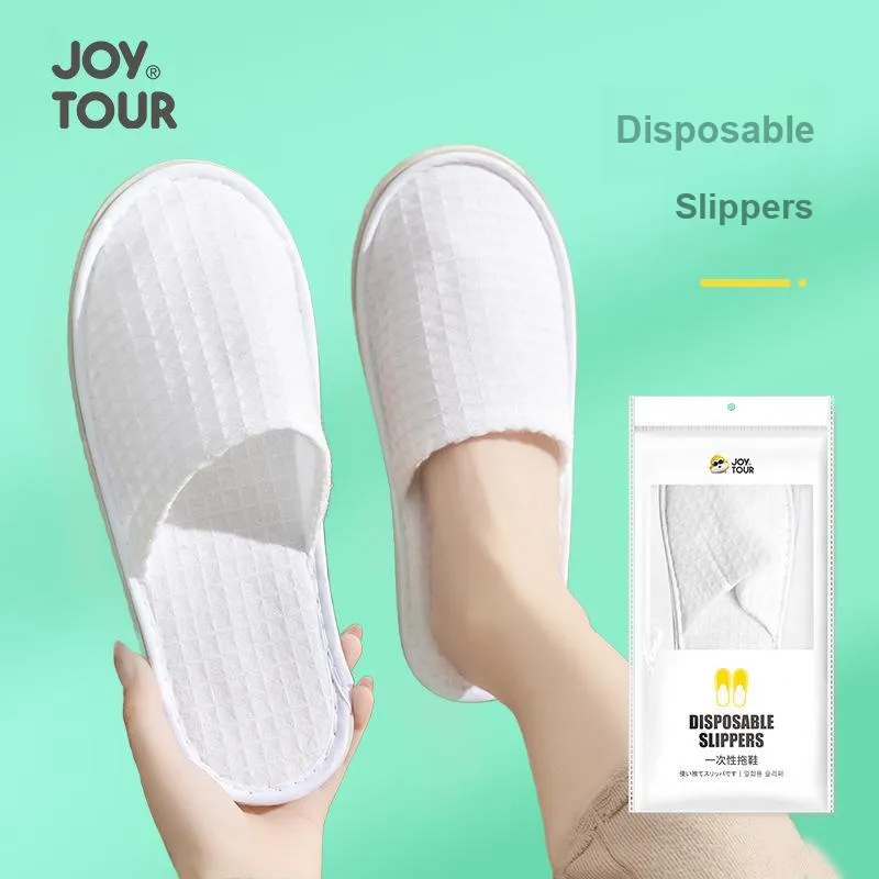 JOYTOUR Disposable Slippers For Guests Home Use, Travel, Hotels, Spas, And Hostels-2