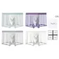Ultra-Thin Seamless Cool Ice Silk[Light Green+Purple+Light Gray+White]4-Pack Gift Box Set