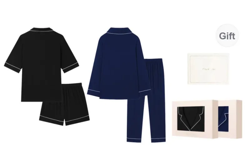 FREELASS Pajama Gift Box Summer Unisex 2 Sets-14