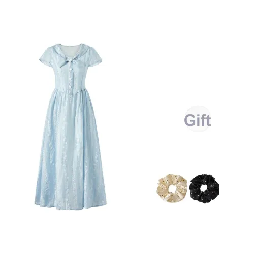 CANTALOVE Короткое платье с короткими рукавами женское