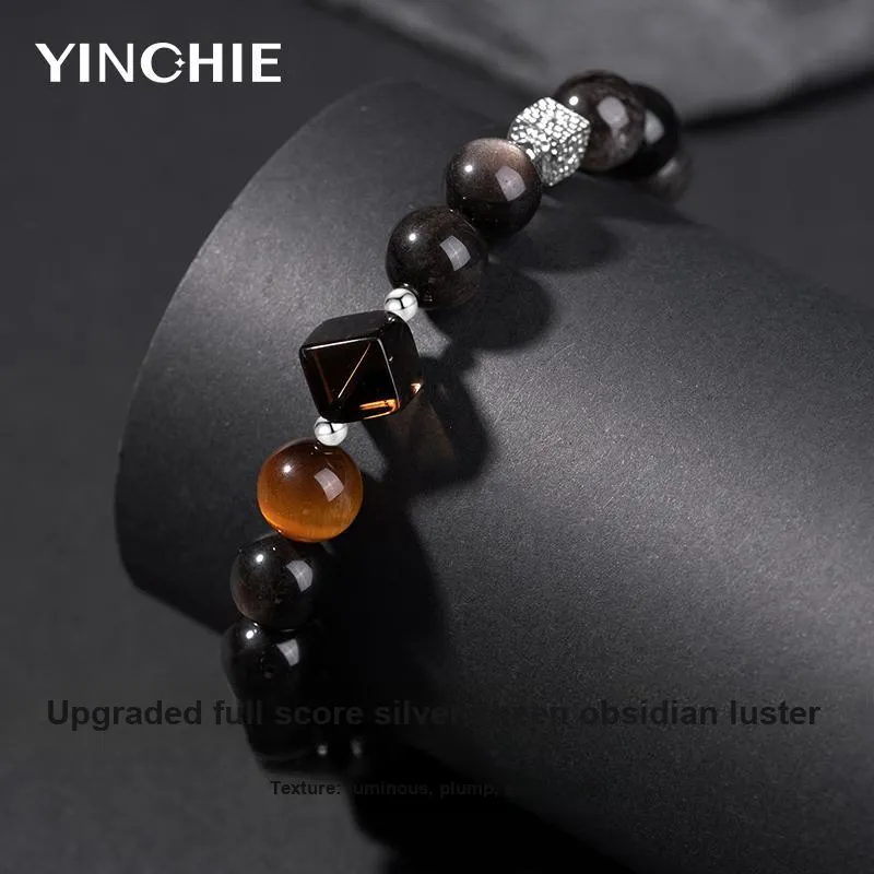 YINCHIE Obsidian Bracelets Men's-2