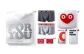 2 Pack (Dark Gray+Light Gray) Box