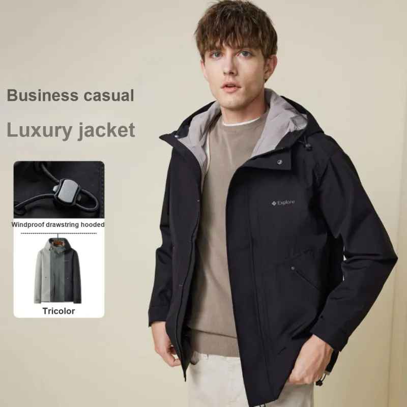 Red bean Jackets Men-6