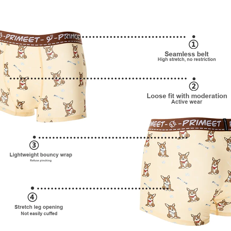 Primeet Underpants Men's 3 Pack-3