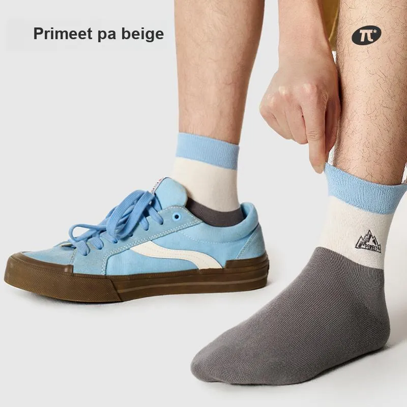 Primeet Mid Calf Socks Men's 5 Pack-26