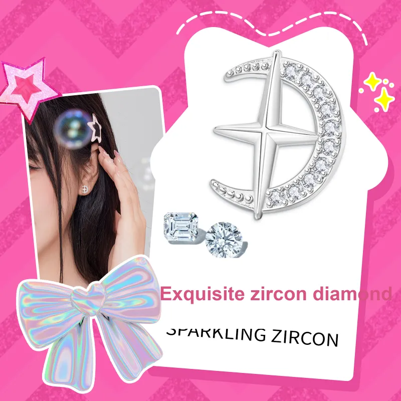 Barbie Copper Alloy Stud Earrings Women's-2