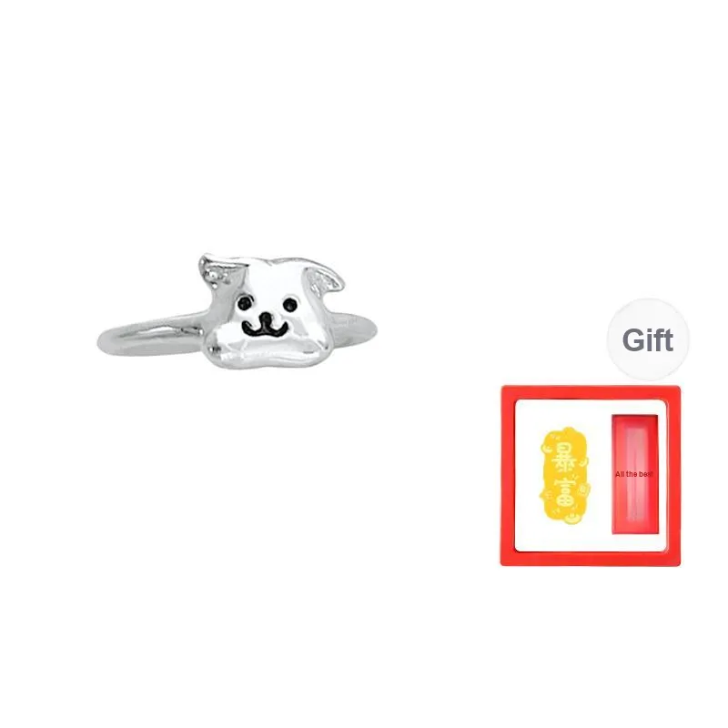 Chongqing Gold Store S925 Silver Rings Women's