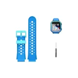 Huawei 3s-Blue Strap+Tempered Glass Screen Protector