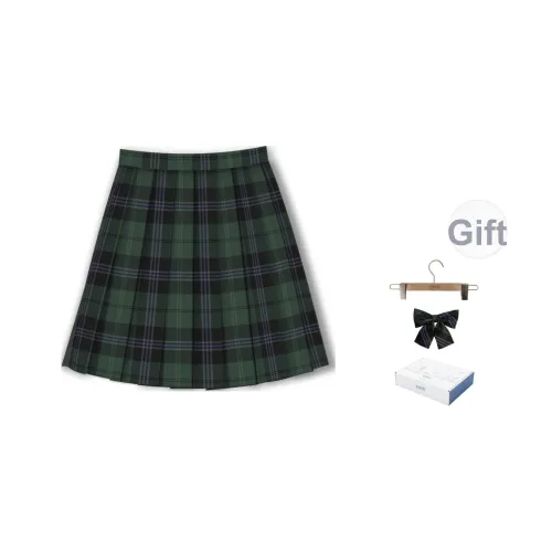 Hatsumachiya Плиссированная Юбка А-силуэта Женская