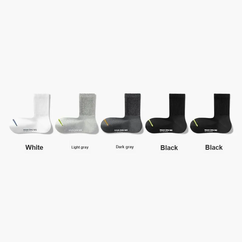 B&C.Room Mid Calf Socks Men's 5 Pack-14