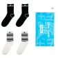 4 Pack (White Pinstripe 2, Black Pinstripe 2)