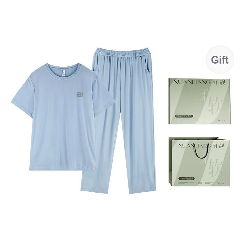 Xuan Liang Pajama Set Men's Gift Box Set-5