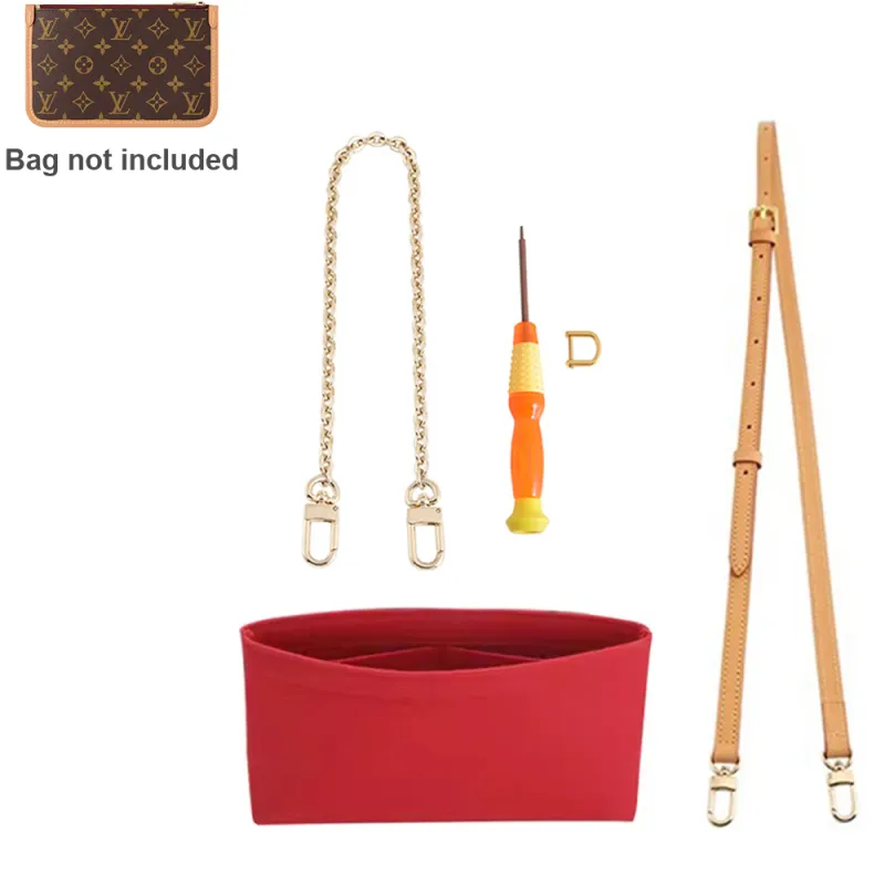 Luxury Care Artisan Workshop Metal Chain Bag Insert Shoulder Strap Accessories Bag Accessory Women's-6
