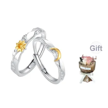 CHOW TAI KING S925 Silver Rings Unisex