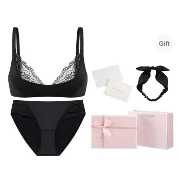 FREELASS Underwear Gift Box Women's Classic Black