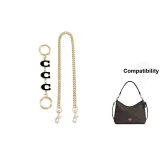 Gold-Tone-Black Letter C Two-Piece Set[13.6cm+45cm]