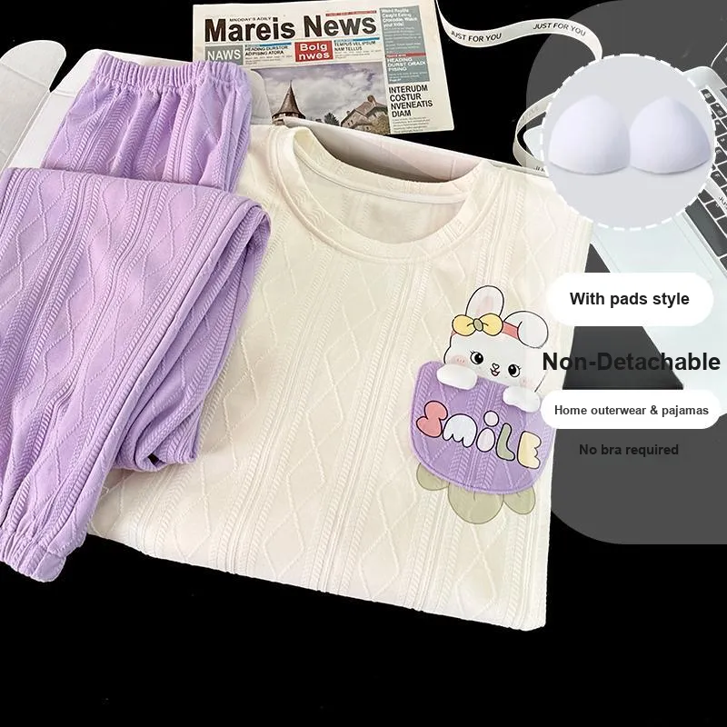 Sleeping Beauty Pajama Set Women's Purple-1