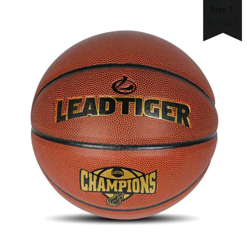 Leading The Way PU Basketball Brown Size 7 Training Unisex-1