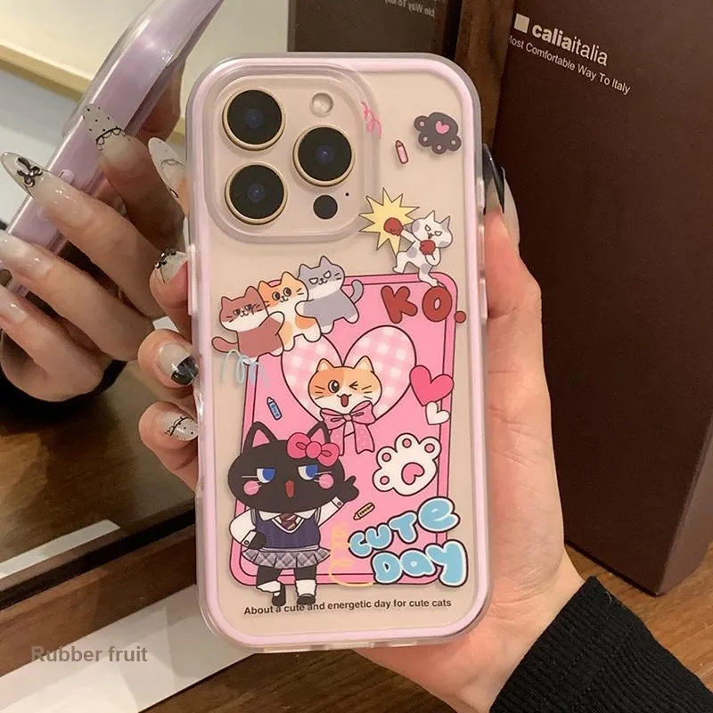Rubber fruit Phone Cases-9