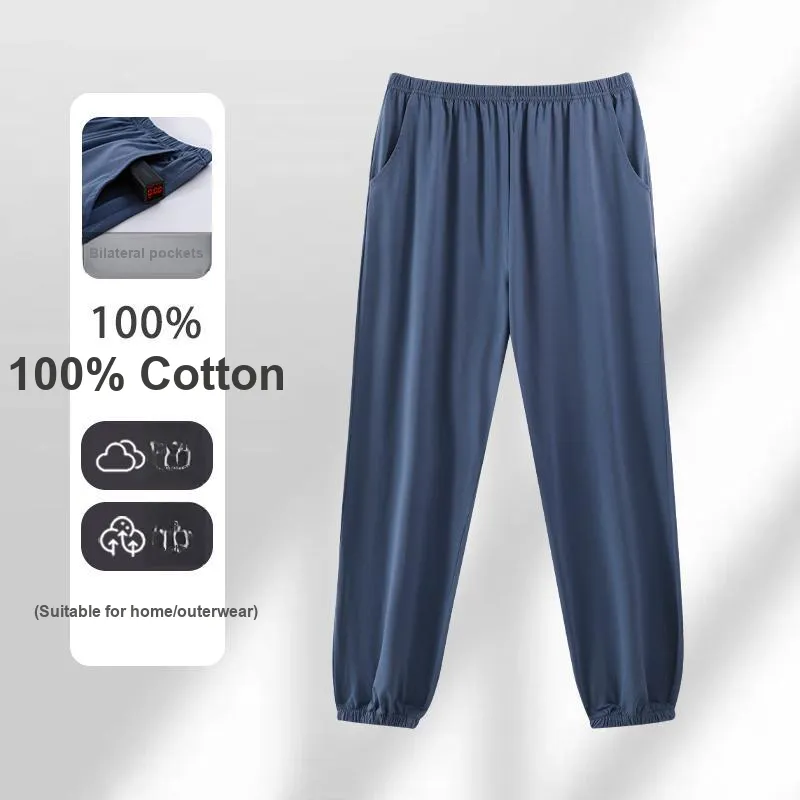MADALLO Men Pajama Pants-13