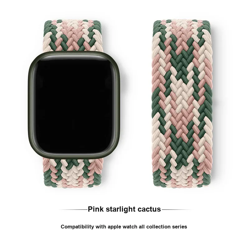 CLSSR Apple Compatibility Watch Band 130 200mm 38/40/41/MM44/45/46/49MM Nylon Material-3