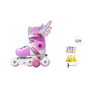 Papaison Inline Skates Kids' Blue Pink