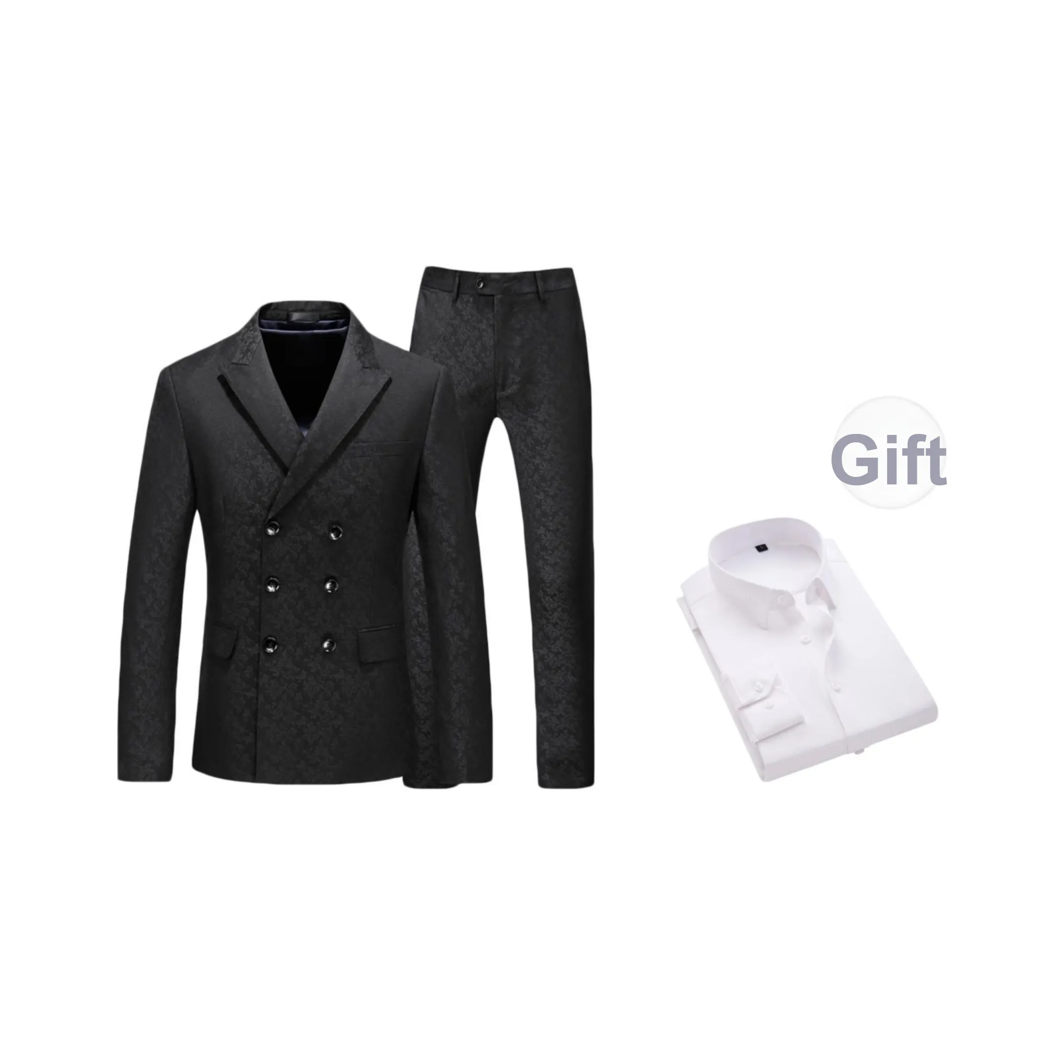 TUCANO Черный Мужской Деловой Костюм