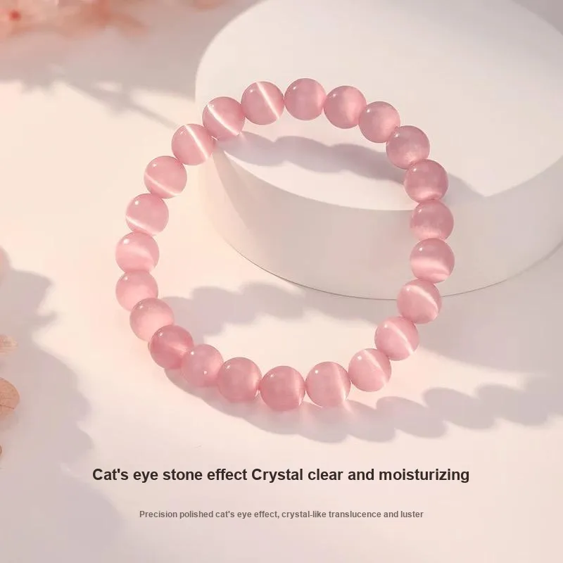 Harf Glass Cat Eye Bracelets Unisex-5