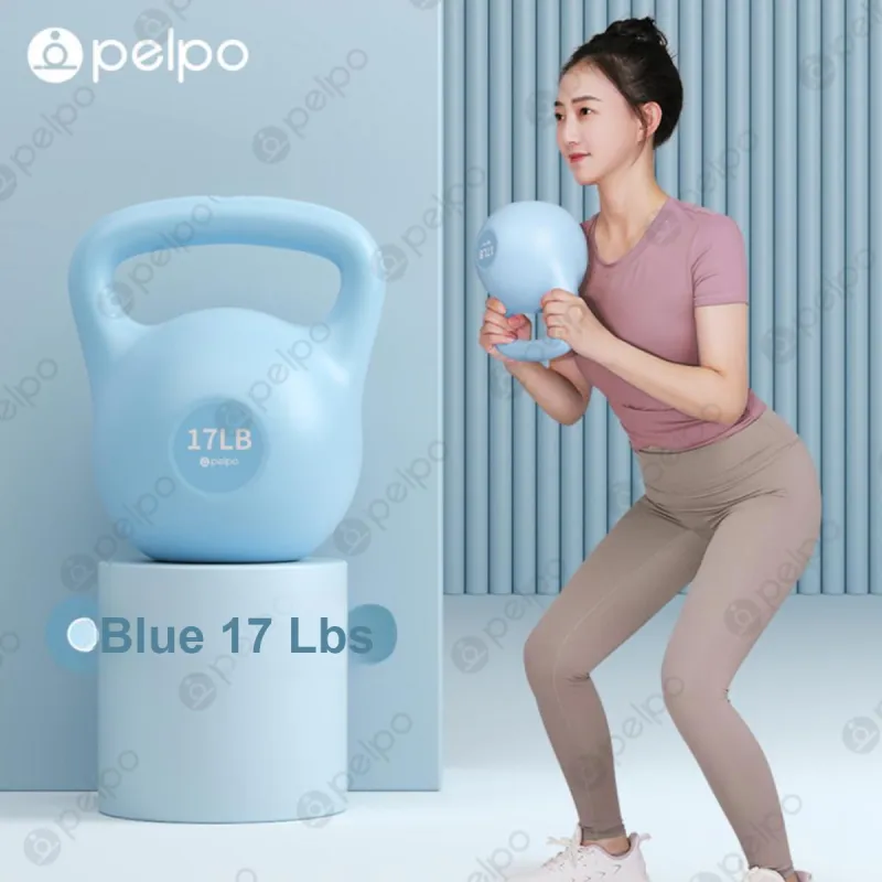 Pelplo Kettlebells PVC Home Indoor Office Specific Unisex Comprehensive Fitness Exercises For Muscle Relaxation-31