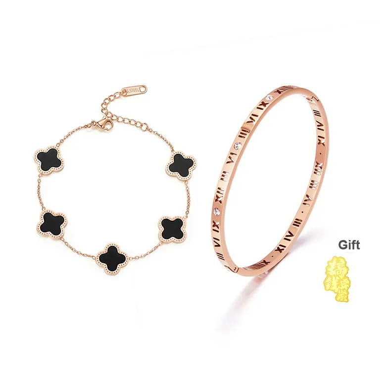 LUYUO Сплав Браслет Good Luck Женский