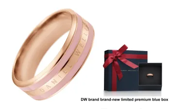 Daniel Wellington Alloy Ring, Rose Pink Unisex