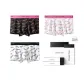3 Pack (White+Pink White+Pink Black)