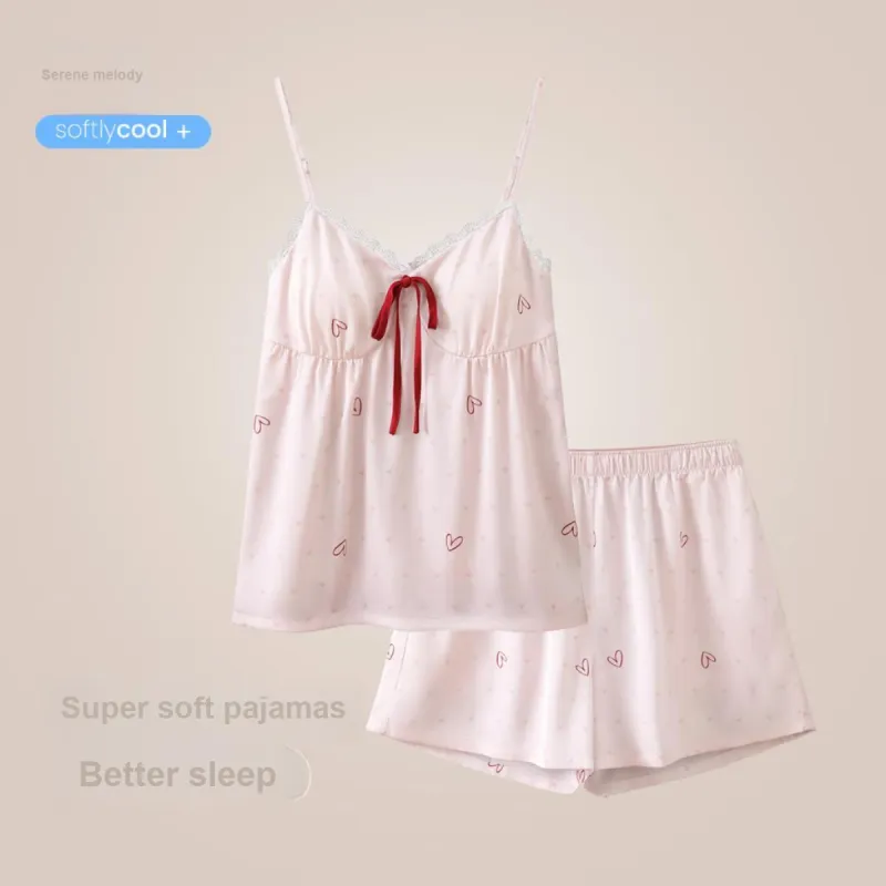 JINGYUN Pajama Set Women's Sri Lanka Ivory-1