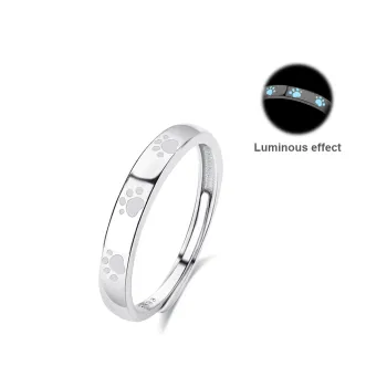 Fortune Gold Customizable Lettering Box Ring Unisex