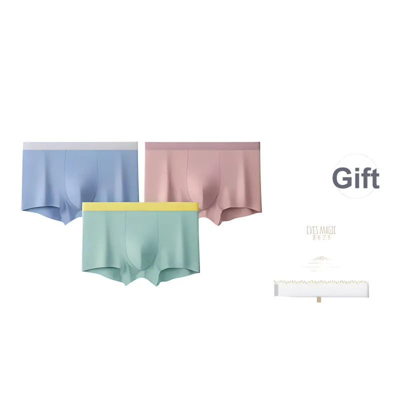 XIA.WA.ZHI.XIU Underpants Men's 3 Pack Gift Box Set-20