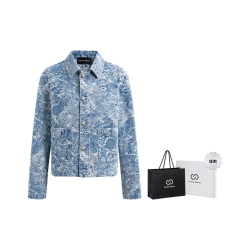 Chester Charles Синие Женские Джинсовые Куртки