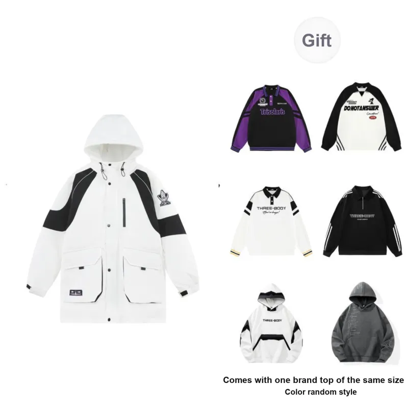 THREE BODY Down Jackets Unisex-14