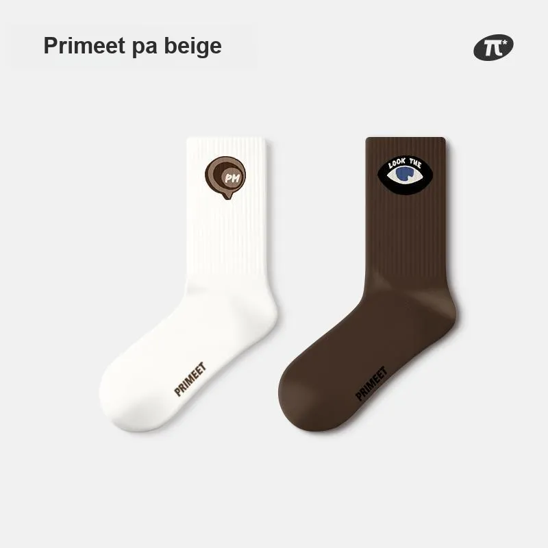 Primeet Mid Calf Socks Men's 5 Pack-21