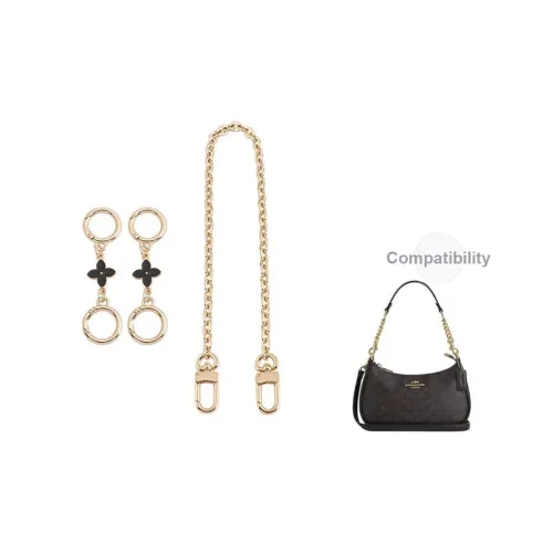 Металлические аксессуары сумка аксессуар женский черный