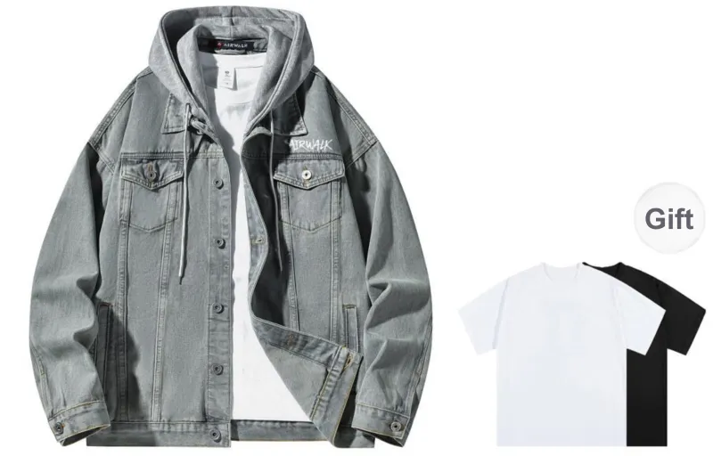 Airwalk Denim Jackets Unisex-18