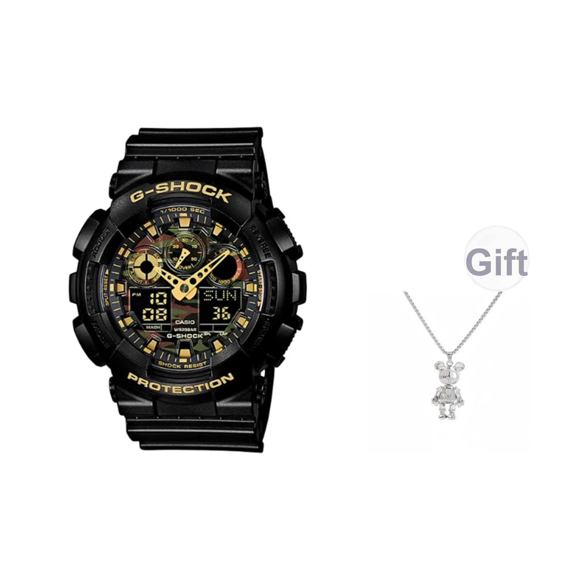 Шок Кварц Механизм Смола Ремешок Часы Унисекс Черный Циферблат