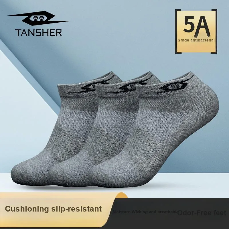 TANSHEZHE Ankle Socks Unisex 3 Pack-5