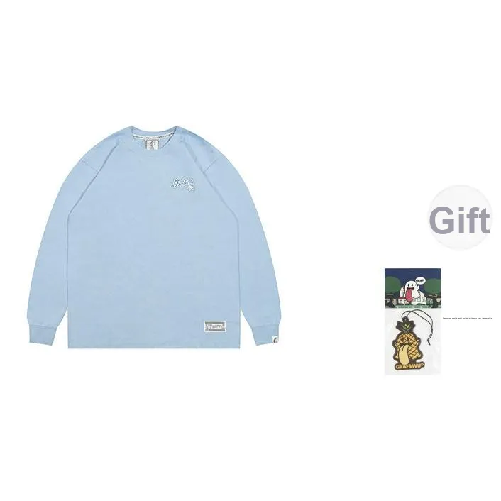 GRAF Длинный рукав Т-рубашка для многослойности Унисекс