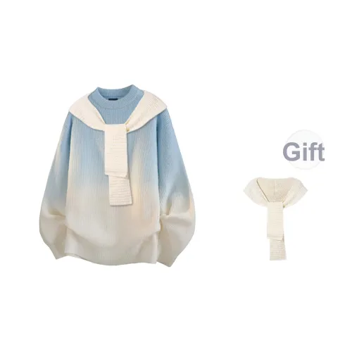 FONDLOOK Свитер Бесплатно Шарф Унисекс