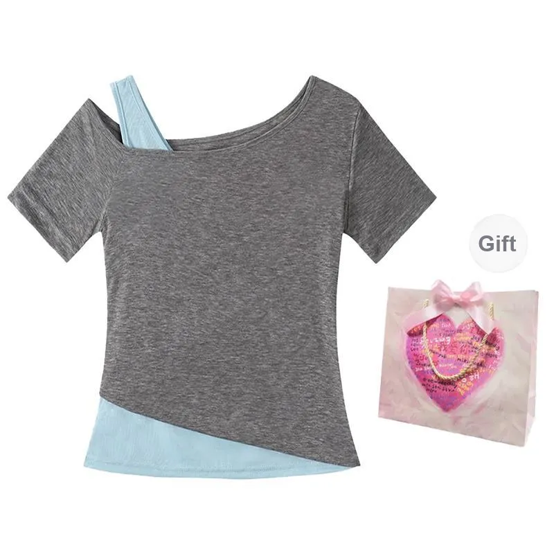 AINUOERMY Regular T Shirt Women's-22