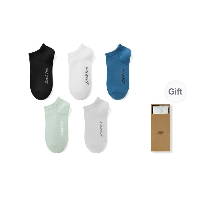 Dickies 95% Cotton Slip Resistant Invisible No Show Socks Unisex Gift Box Combination-50