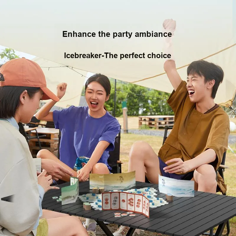 YAOFISH Giant Carp Island Hero Tracks Board Games-3